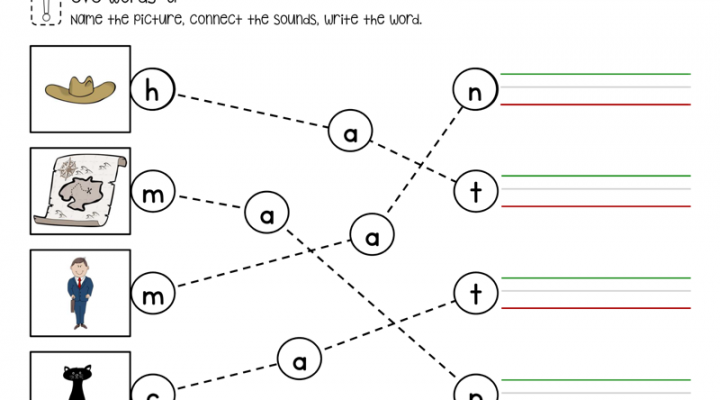 Free Download  Cvc Word Worksheets â Trace, Blend, Write